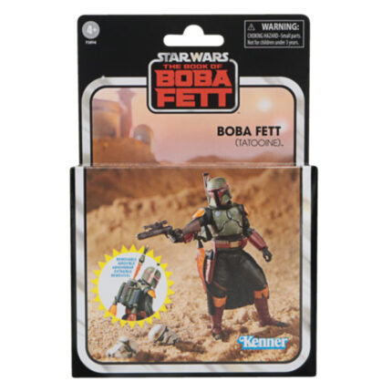 Boba Fett Tatooine aus Star Wars The Book of Boba Fett als (TVC) Vintage Collection Actionfigur im Deluxe Pack von Hasbro
