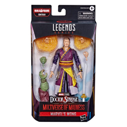 Marvels Wong Marvel Legends Series Figur aus Doctor Strange in the Multiverse of Madness Rintrah Wave (Build A Figure)