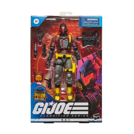 B.A.T. Python Patrol G.I. Joe Classified Series Figur von Hasbro