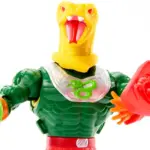 King Hiss Masters of the Universe (MotU) Origins Snake Men Deluxe Figur von Mattel