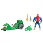Mekaneck und Ground Ripper Masters of the Universe (MotU) Origins Figur und Fahrzeug von Mattel