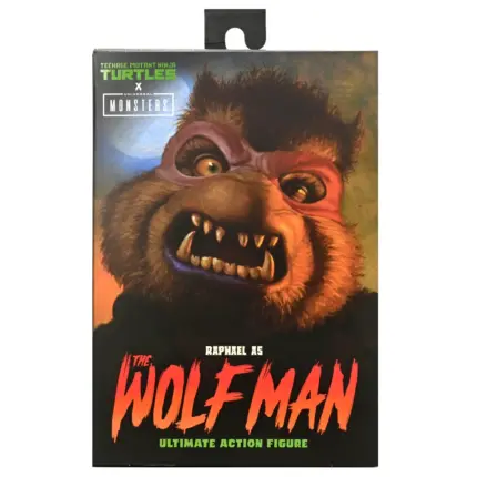 Raphael as Wolfman Teenage Mutant Ninja Turtles (TMNT) Ultimate Universal Monsters Figur von NECA