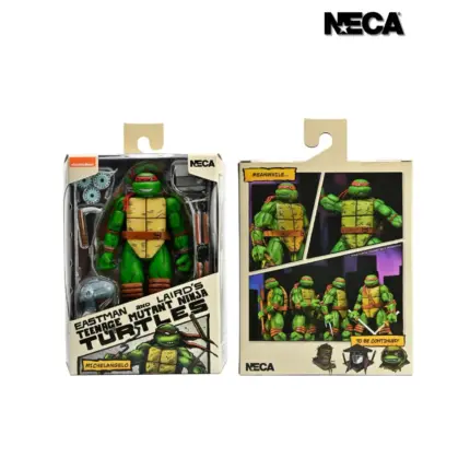 Michelangelo Teenage Mutant Ninja Turtles (TMNT) Figur von NECA aus den Eastman & Laird Mirage Comics