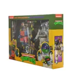 Samurai Adventure Michelangelo und Space Adventure Donatello Teenage Mutant Ninja Turtles (TMNT) Cartoon Figuren von NECA