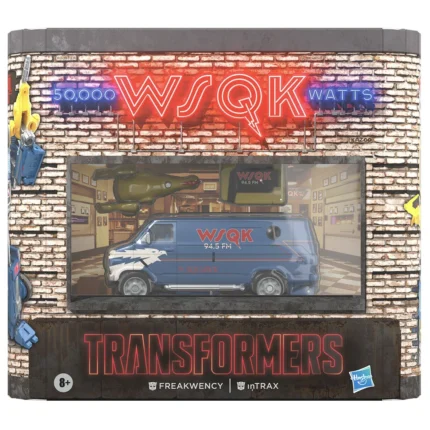 Freakwency & 8-Trax Transformers x Stranger Things Crossover Figur von Hasbro