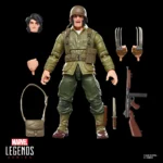 Wolverine (WWII Logan) Marvel Legends Series Actionfigur von Hasbro Build-A-Figure Executioner